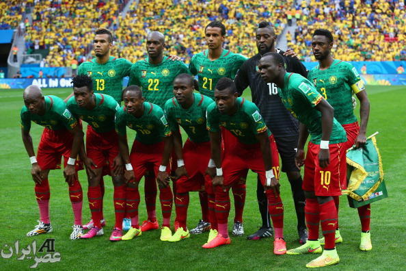 مسابقه برزیل و کامرون (عکس)