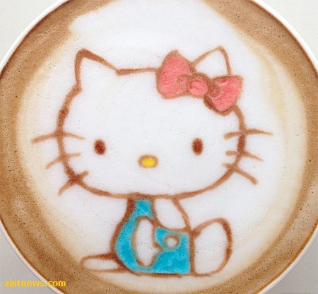 خلاقیت با قهوه!(عکس)