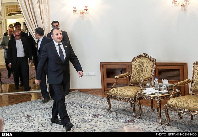 دیدار وزرای خارجه ونزوئلا ولبنان باروحانی (عکس)