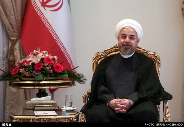 دیدار وزرای خارجه ونزوئلا ولبنان باروحانی (عکس)