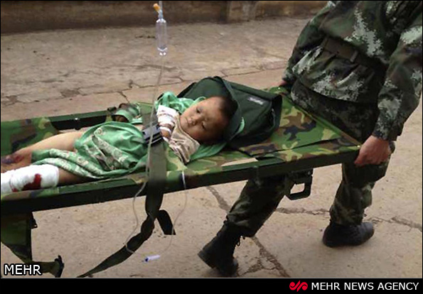 زلزله در چین (عکس)