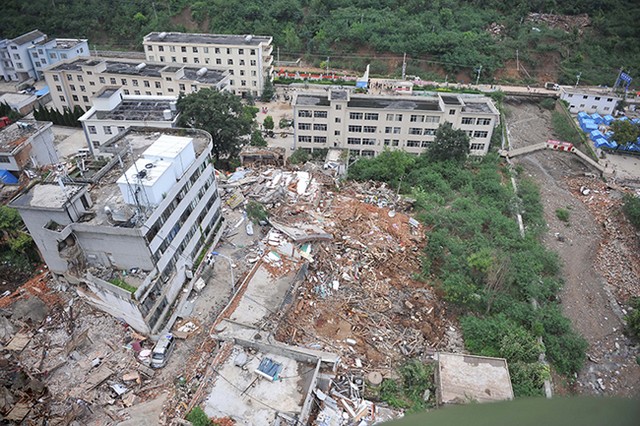 زلزله در چین (عکس)