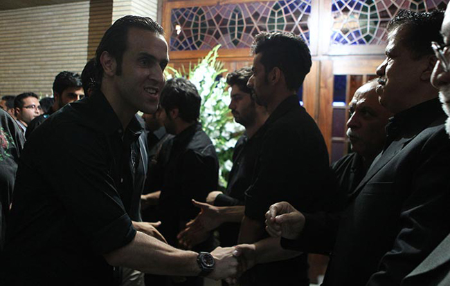 اهالی فوتبال در ختم مرحوم احمدپور، پیشکسوت مطبوعات ورزشی (عکس)