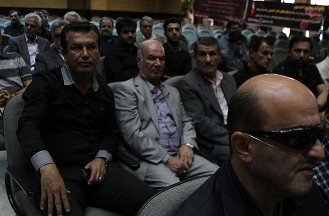 اهالی فوتبال در ختم مرحوم احمدپور، پیشکسوت مطبوعات ورزشی (عکس)