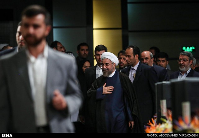 همایش سازمان های مردم نهاد با حضور روحانی (عکس)