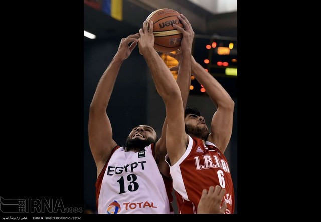 بازی ایران و مصر؛ جام جهانی بسکتبال (عکس)