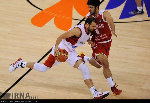 بازی ایران و مصر؛ جام جهانی بسکتبال (عکس)