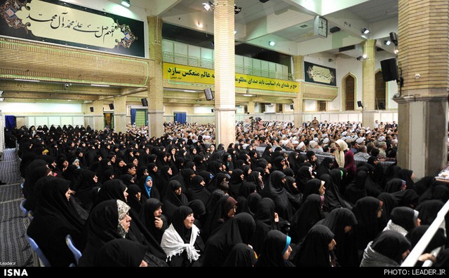 دیدار مسوولان حج با رهبر انقلاب (+عکس)