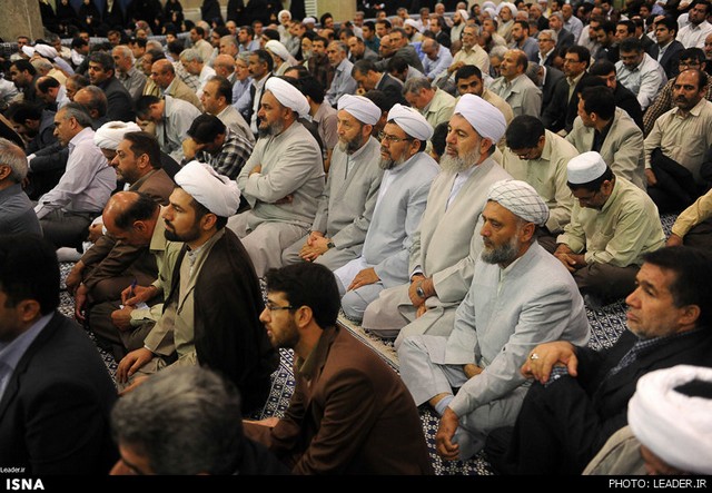 دیدار مسوولان حج با رهبر انقلاب (+عکس)