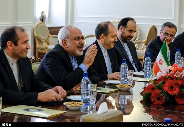 دیدار وزیر خارجه اسلواکی با ظریف (عکس)