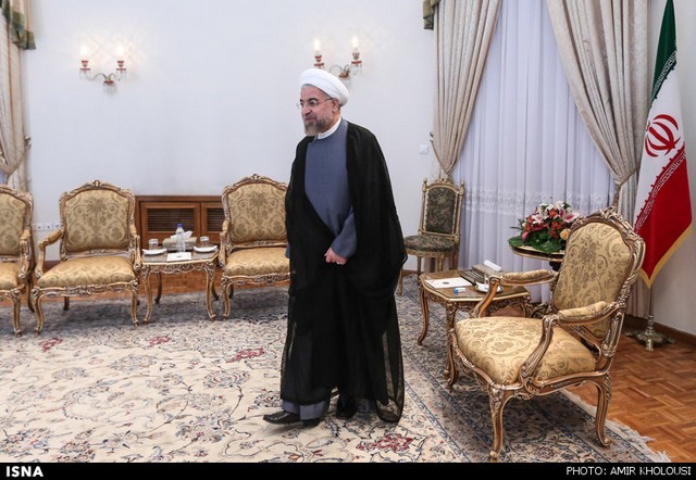 دیدار وزیر خارجه کره شمالی با روحانی (عکس)