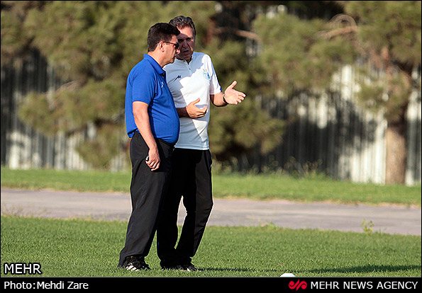 تمرین تیم استقلال (عکس)