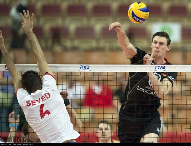 والیبال قهرمانی جهان/ ایران - آلمان (عکس)