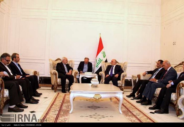 دیدارهای ظریف در عراق (عکس)