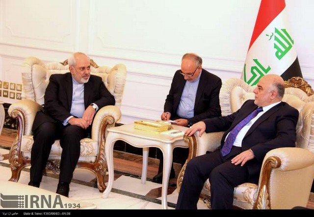 دیدارهای ظریف در عراق (عکس)