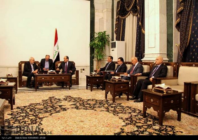 دیدارهای ظریف در عراق (عکس)