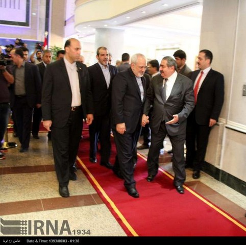 دیدارهای ظریف در عراق (عکس)