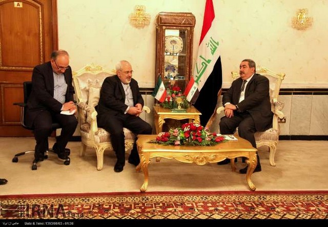 دیدارهای ظریف در عراق (عکس)
