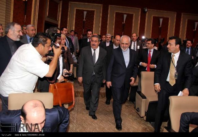 دیدارهای ظریف در عراق (عکس)