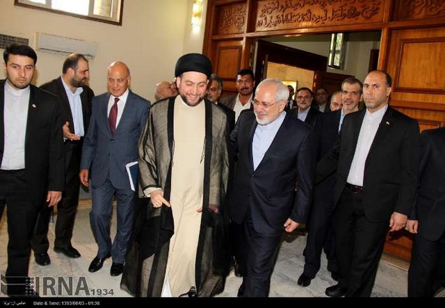 دیدارهای ظریف در عراق (عکس)