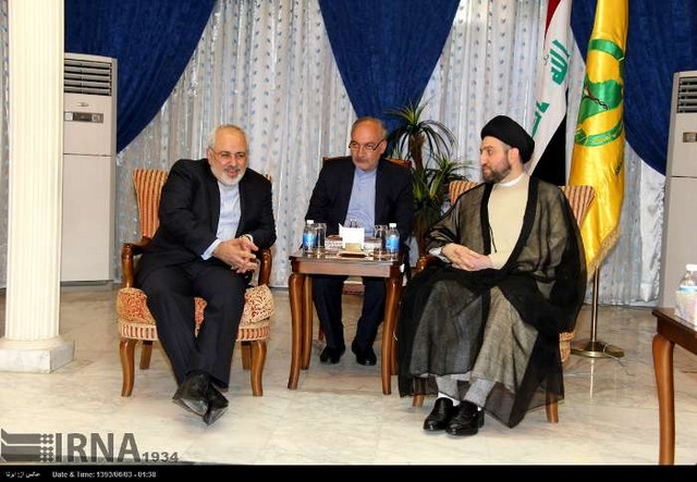 دیدارهای ظریف در عراق (عکس)