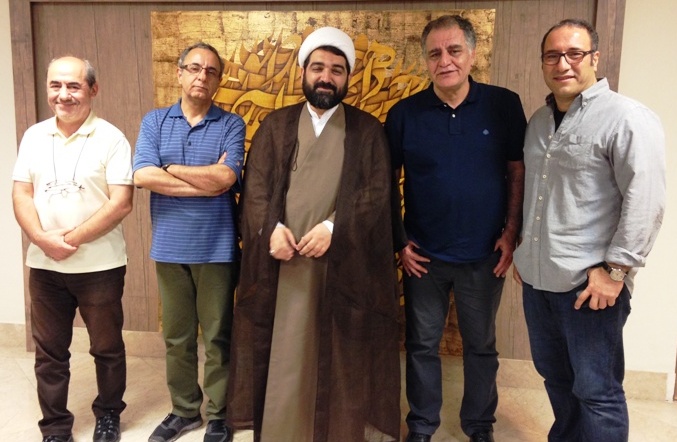 ديدار شهاب مرادي و 4 كارگردان معروف (عكس)