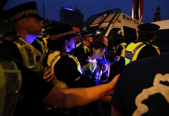 درگیری های انتخاباتی در اسکاتلند (+عکس)