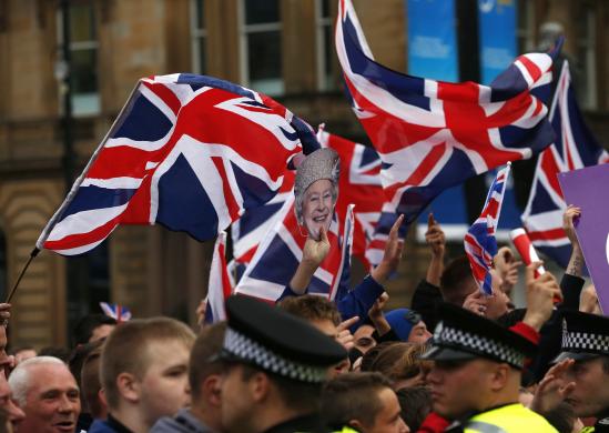 درگیری های انتخاباتی در اسکاتلند (+عکس)