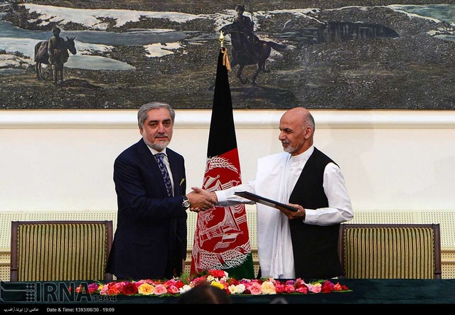 توافقنامه تشکیل دولت افغانستان (عکس)