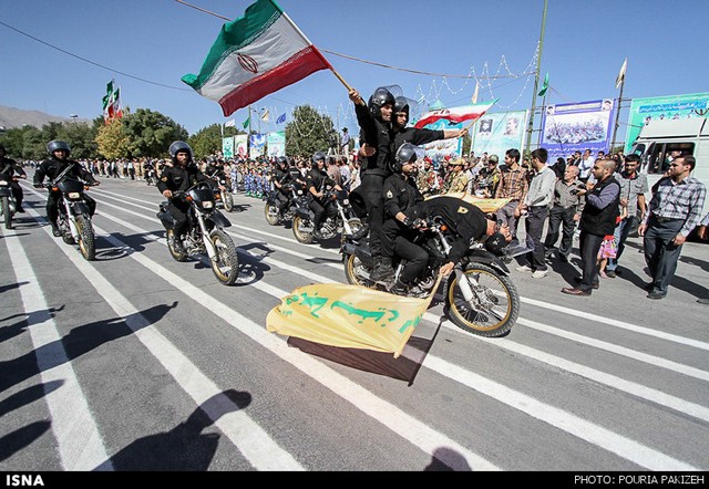 رژه نیرو‌های مسلح در سراسر کشور (عکس)