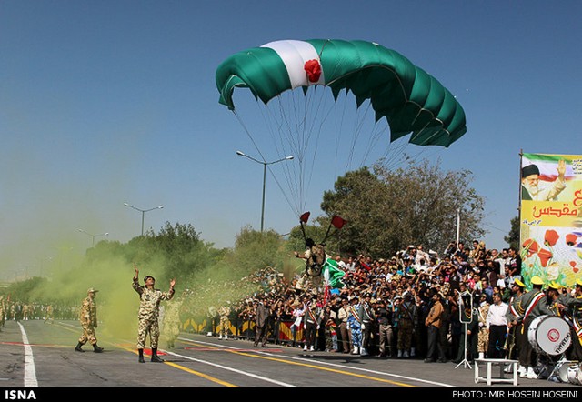 رژه نیرو‌های مسلح در سراسر کشور (عکس)