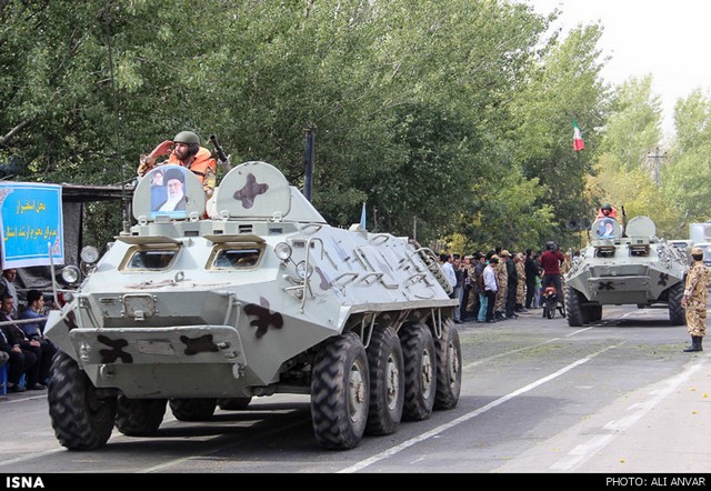 رژه نیرو‌های مسلح در سراسر کشور (عکس)