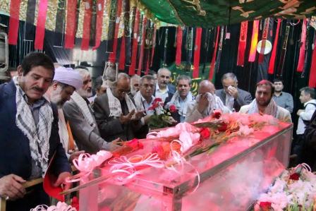 حضور اعضای شورای شهر در معراج الشهدا