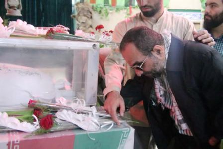 حضور اعضای شورای شهر در معراج الشهدا