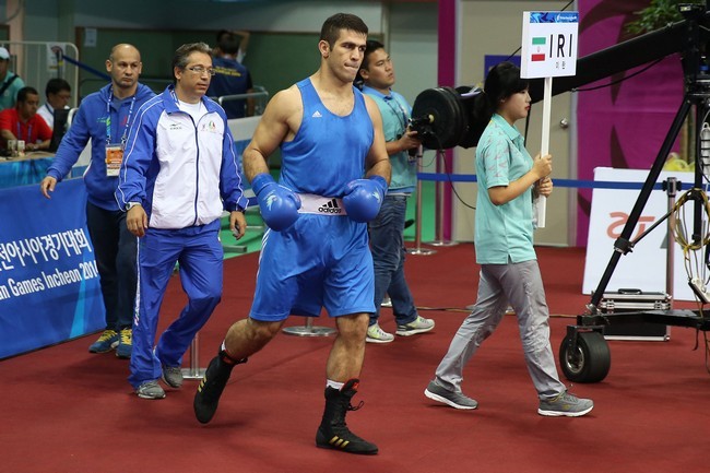 بوکس دلاوری در نیمه نهایی(گزارش تصویری)