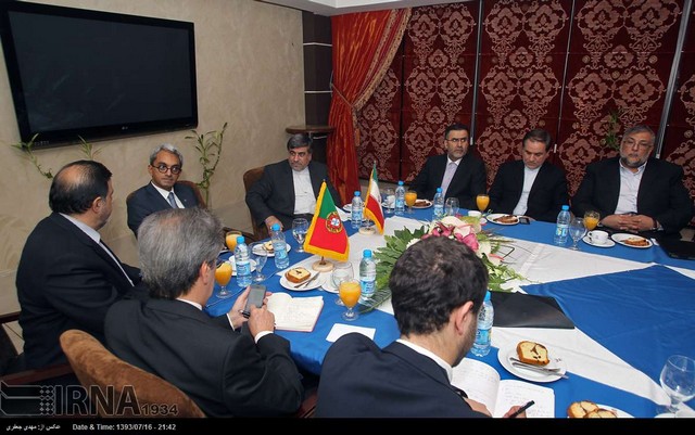 دیدار وزیران فرهنگ ایران و پرتغال (عکس)
