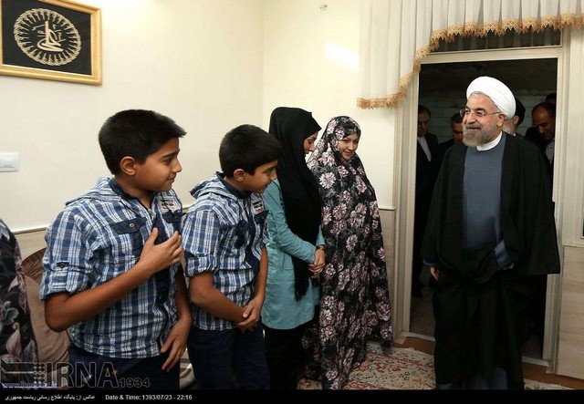 دیدارهای روحانی (عکس)