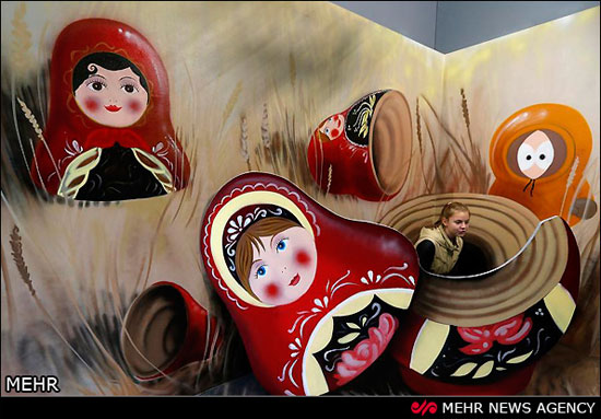 اینجا دیوار ها سه بُعدی است (عکس)