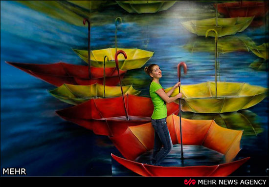 اینجا دیوار ها سه بُعدی است (عکس)