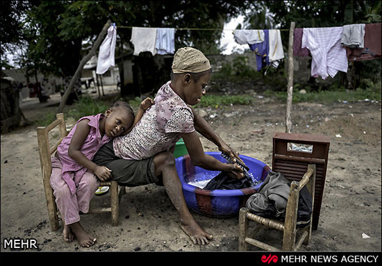 زندگی با روزی یک دلار! (عکس)