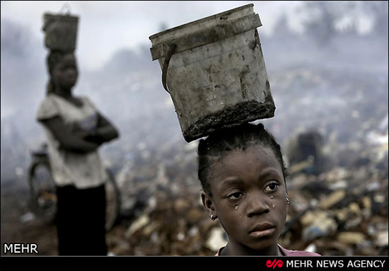زندگی با روزی یک دلار! (عکس)
