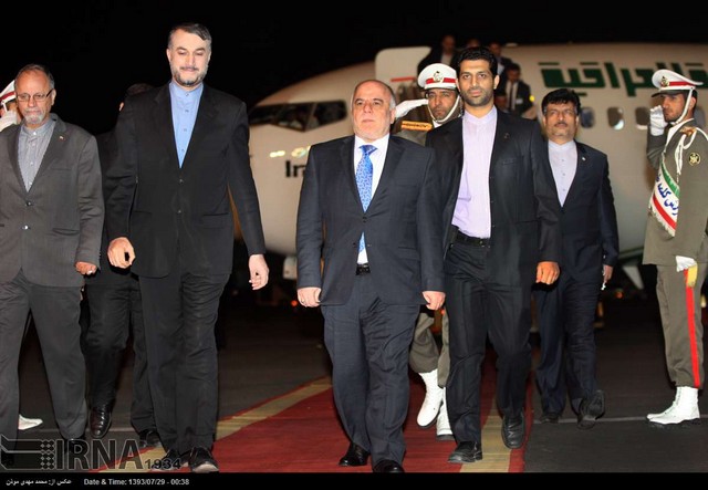 ورود نخست وزیر عراق به تهران (عکس)