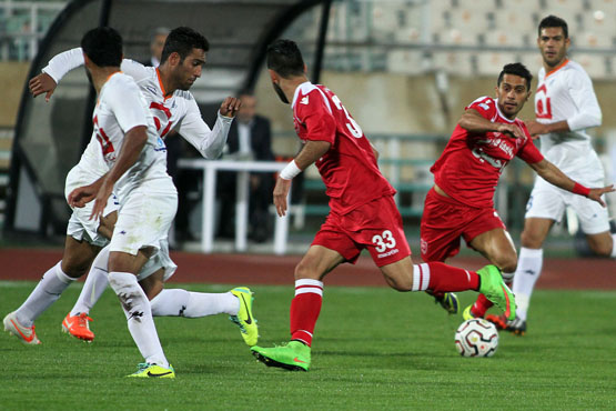 شکست پرسپولیس برابرسایپا(گزارش تصویری)