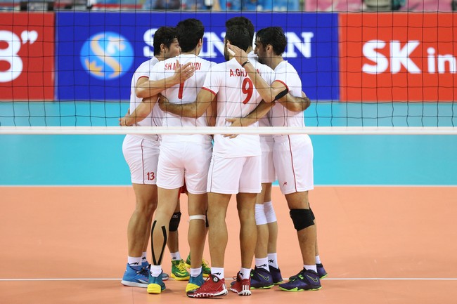 والیبال ایران - هند (گزارش تصویری)