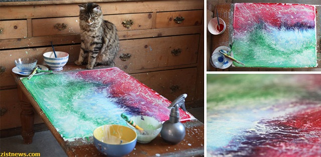 هنرمندی کودک مبتلا به اوتیسم(عکس) هنرمندی کودک مبتلا به اوتیسم(عکس)