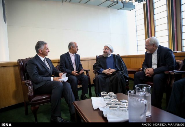 دیدارهای روحانی در نیویورک (عکس)