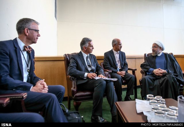 دیدارهای روحانی در نیویورک (عکس)
