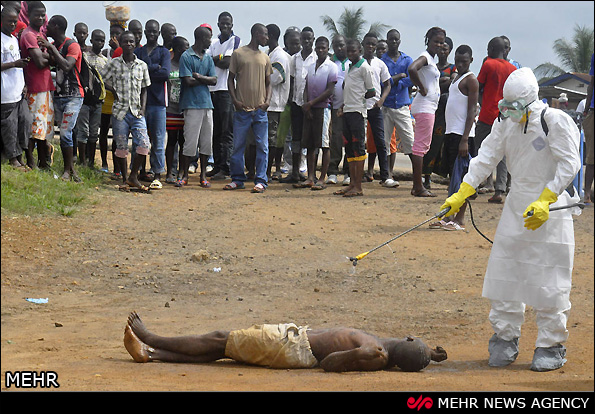 قربانیان ابولا در آفریقا‎ (عکس)