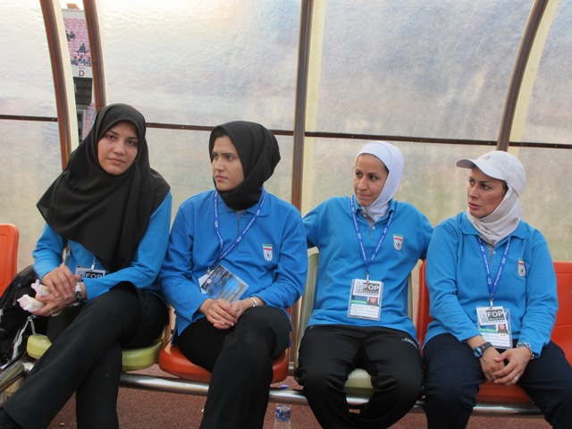 نوجوانان دختر ایران با پیروزی بر بنگلادش صعودکردند(+عکس / جدول )