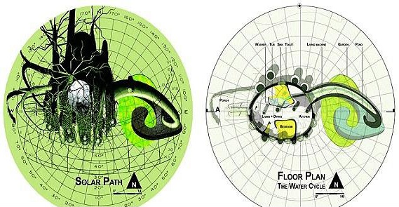 خانهای که دیوارهایش رشد میکنند+تصاویر خانهای که دیوارهایش رشد میکنند+تصاویر